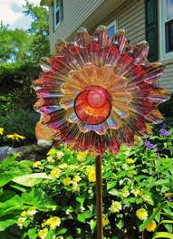 Garden Art Crafts Glass Garden Art