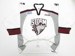 Peterborough Petes Ohl Authentic Pro Ccm Hockey Jersey Size