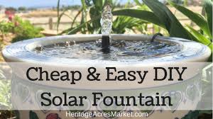 Available in a variety of options, you're sure to find one that suits your. Cheap Easy Diy Solar Water Fountain Diy Solar Fountain Solar Fountain Solar Water Fountain