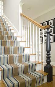 striped stair runner