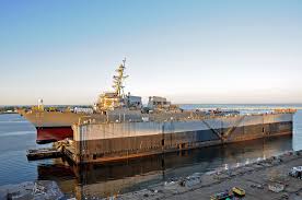 uss fitzgerald leaves dry dock after
