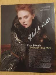 signed picture by deborah ann woll