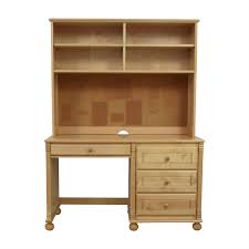 We build using maple, oak, or pine. 86 Off Bellini Bellini Natural Wood Desk With Hutch Tables