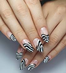 zebra nail art designs k4 fashion