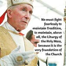 St. John Bosco Mission - Quote: Archbishop Marcel Lefebvre | Facebook