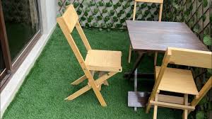 how to build a wooden folding chair