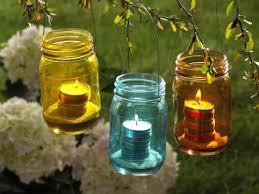 Ideas To Use Candles As Garden Lights
