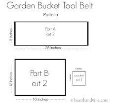 Diy Garden Bucket Tool Belt For