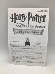 Lily was the evans sister with magical powers while petunia was a muggle. Harry Potter And The Sorcerers Stone Trivia Game 42748 Mattel Year 2000 For Sale Online Ebay
