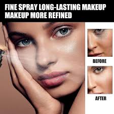 matte makeup setting spray is light and