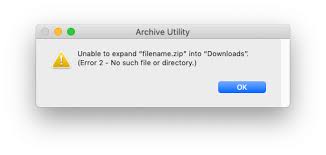 unable to expand zip on mac here