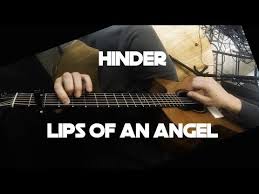 an angel hinder fingerstyle guitar