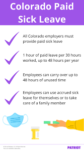 colorado paid sick leave employer