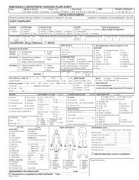 Printable Nursing Assessment Cheat Sheet Rapid Assessment