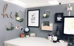 Cubicle Chic Work Cubicle Decor Office Space Decor Work