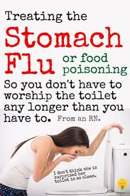 how to treat the stomach flu from an