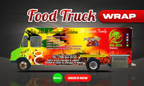 food truck wrap food trailer wrap