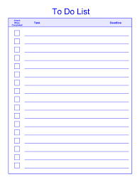 Daily Calendar To Do List Template Free Printable Daily Weekly To Do