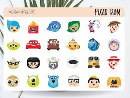 Disney Pixar Tsum Sticker Sheet Pixar