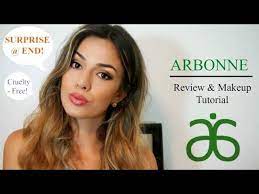 arbonne makeup review tutorial