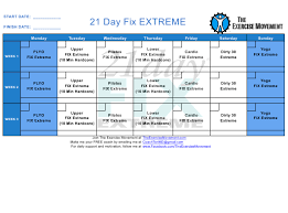 workout schedule templates customize
