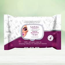 cotton saral makeup remover wipes at rs