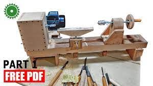 wooden lathe making 1 diy you