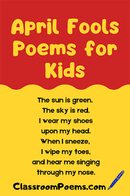 april fools day poems