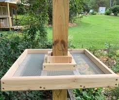 Post Mount Seed Tray Large Seed Tray