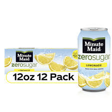 minute maid zero sugar lemonade 12 pack
