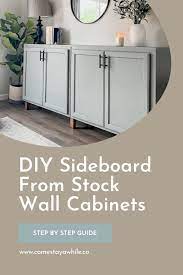 How To Build A Diy Sideboard Cabinet