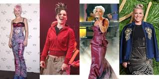 Being her feminist self, pink wanted to teach her daughter about diverse beauty and resisting societal expectations. Pink Style Evolution 40 Photos Showing Pink S Fashion Transformation
