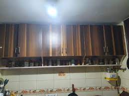 modern wall mounted wooden kitchen cabinet