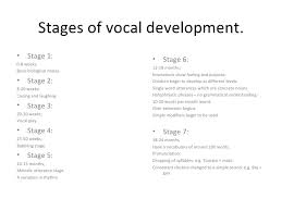 Stages Of Child Language Acquisition Homework Example