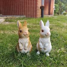 Artificial Rabbit Statue Garden