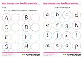 lower case matching activity