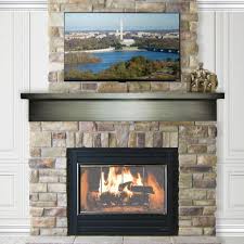 Arlington Glass Fireplace Door For