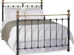 magnificent cast iron double bed frame