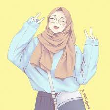 50 gambar kartun muslimah bercadar cantik berkacamata. Top 100 Gambar Kartun Wanita Berhijab Keren Dan Cantik