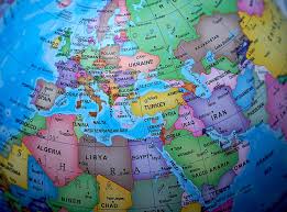 globe world map maps europe