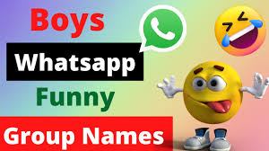latest funny whatsapp group names for