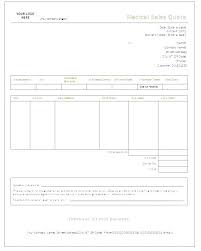 Online Quote Template Blank Quote Template Invoices Online Invoice