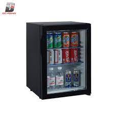 30l Glass Door Silent Mini Bar Fridge