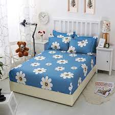 Printed Fitted Bed Sheet With