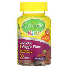 kids probiotic veggie fiber gummies