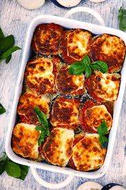 easy eggplant parmesan baked not