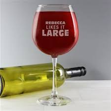 Large Bottle Of Wine Glass
