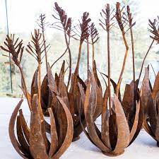 Aloe Vera Metal Sculptures South