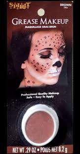 cosplay grease makeup brown tiger ebay