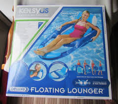 kelsyus deluxe inflatable floating pool